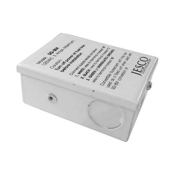 Jesco Commercial Grade Metal Hardwire Box for SG-LED/SGA-LED SG-BM